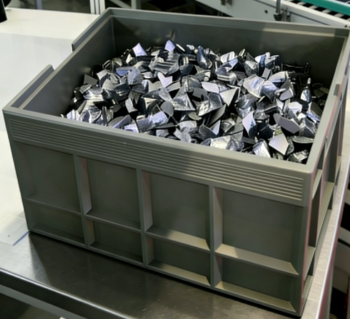 专属周转箱：拓创为多晶硅行业硅料周转生产的专属聚氨酯周转箱